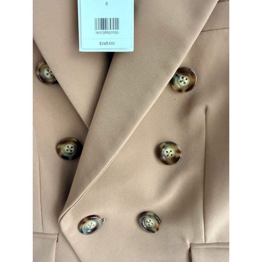 NWT Veronica Beard Miller Dickey Jacket Blazer 8 Acorn - Picture 8 of 10